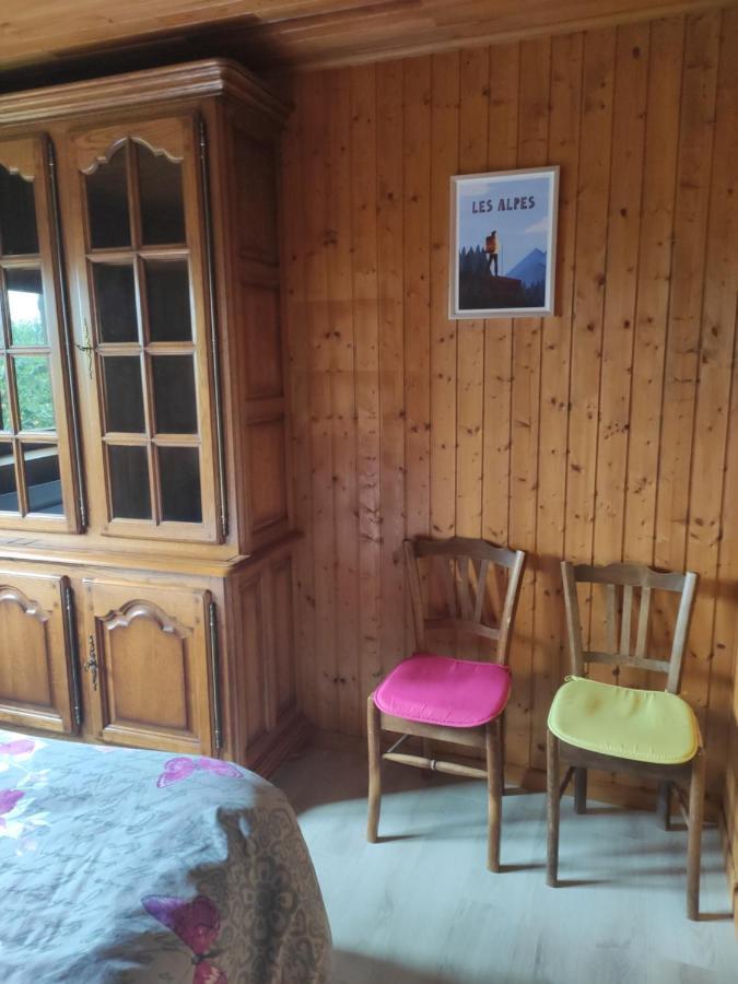 Bel Appartement Au Rez De Chaussee D'Un Chalet Jarrier Ngoại thất bức ảnh