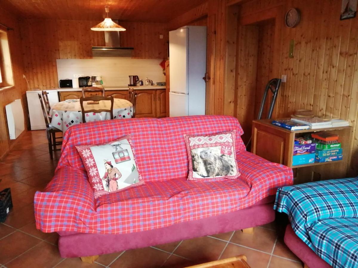 Bel Appartement Au Rez De Chaussee D'Un Chalet Jarrier Ngoại thất bức ảnh